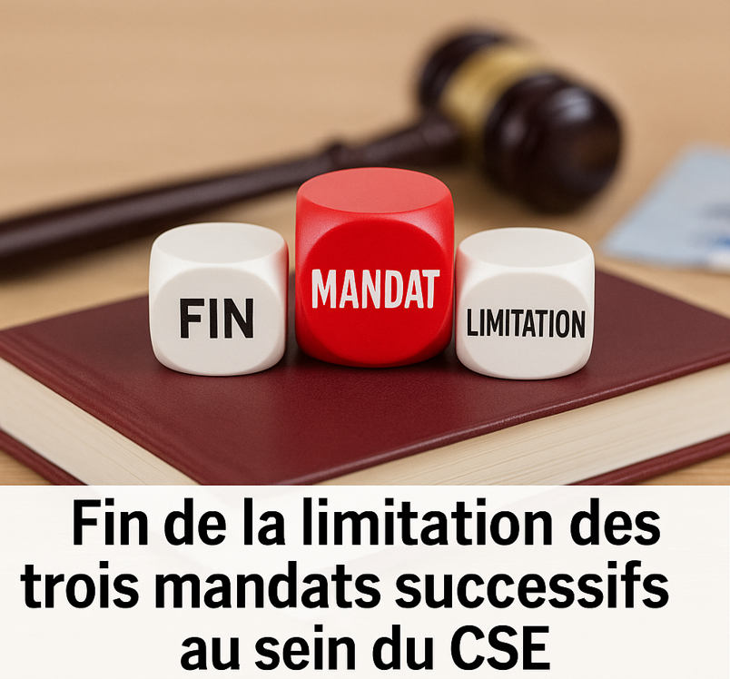 Fin de la limitation des trois mandats successifs au CSE