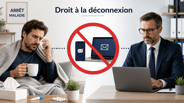 Arr&ecirc;t maladie : la connexion spontan&eacute;e du salari&eacute; ne suffit pas &agrave; engager la responsabilit&eacute; de l�employeur
