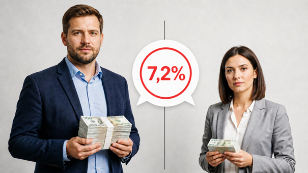 &Eacute;cart salarial femmes-hommes : 7,2 % d�in&eacute;galit&eacute; inexpliqu&eacute;e &agrave; poste &eacute;gal