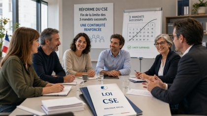 La suppression de la limitation &agrave; trois mandats successifs de CSE soulage les &eacute;lus