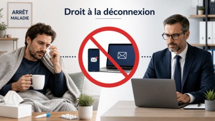 Arr&ecirc;t maladie : la connexion spontan&eacute;e du salari&eacute; ne suffit pas &agrave; engager la responsabilit&eacute; de l�employeur